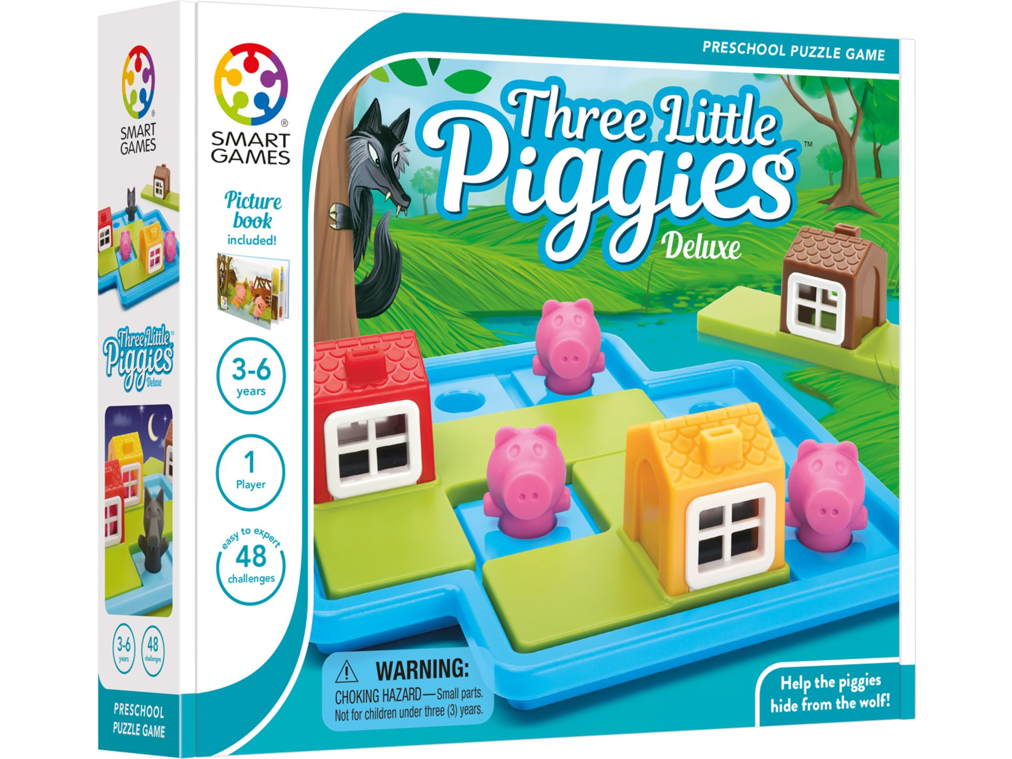SmartGames Logička igra Three Little Piggies Deluxe SG 023