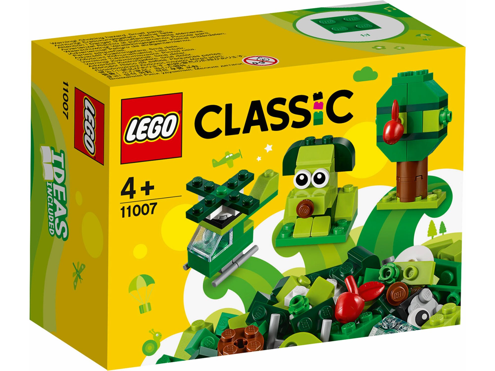 LEGO Kreativne zelene kocke 11007