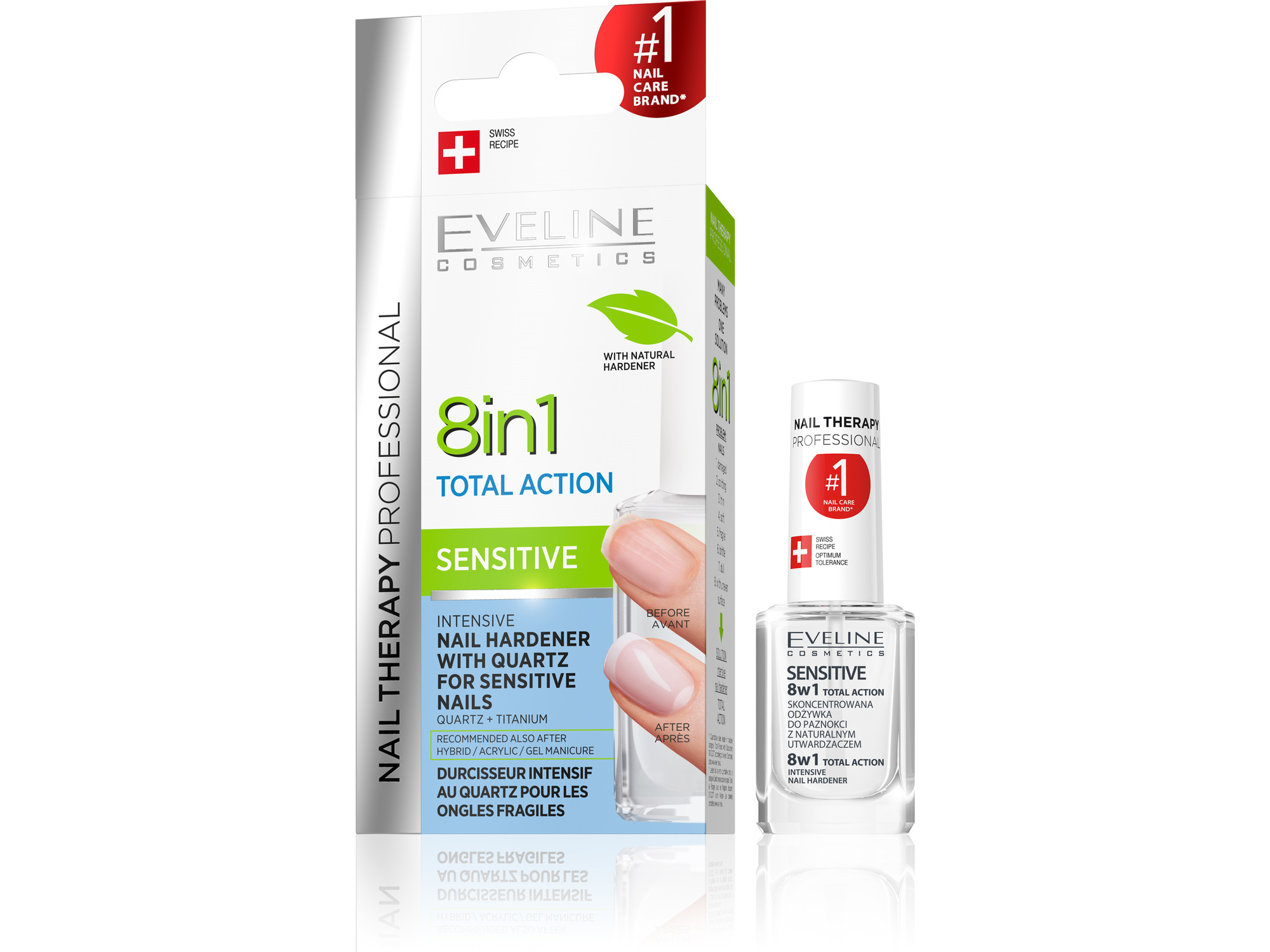 Eveline Nail Therapy Sensitive 8u1 12ml