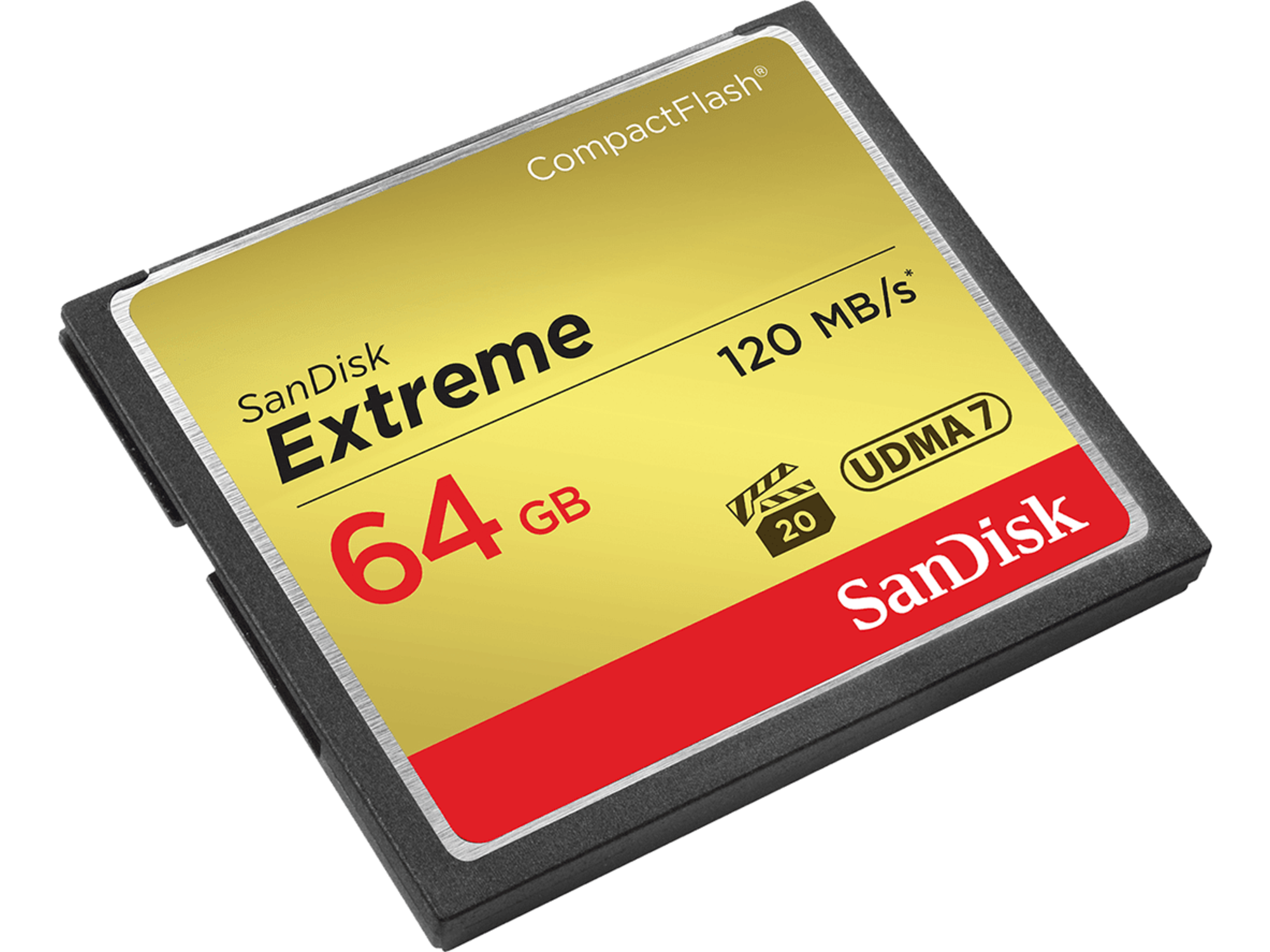 SanDisk Extreme CompactFlash 64GB 800x - SDCFXSB-064G-G46