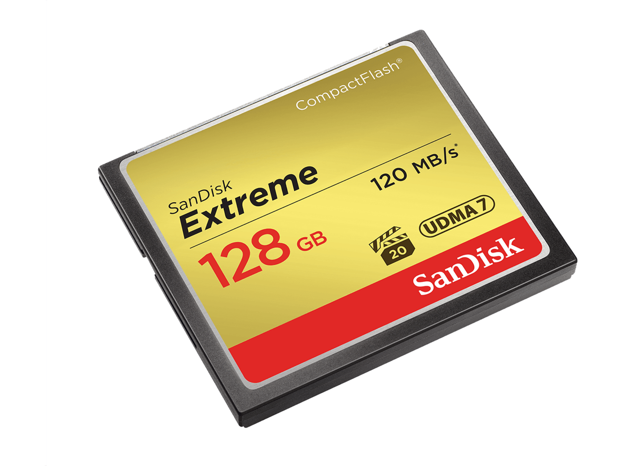 SanDisk Extreme CompactFlash 128GB 800x - SDCFXSB-128G-G46