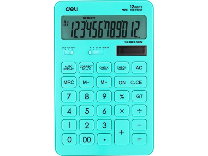Deli Kalkulator stoni Macaron 839958