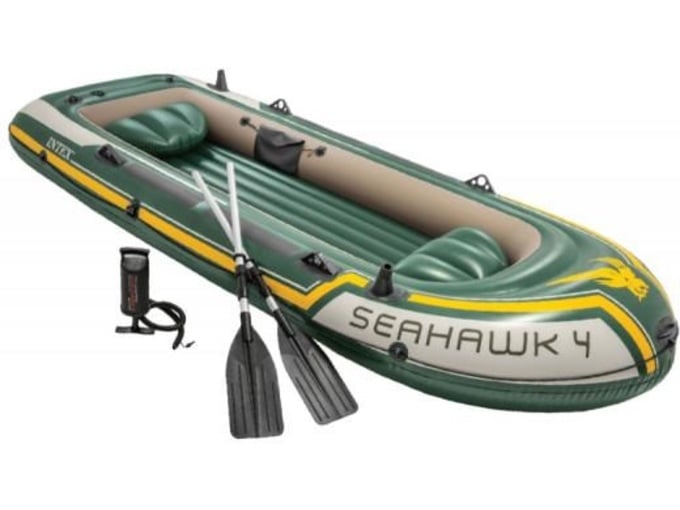 Intex Čamac za vodu Seahawk 4 set 055787