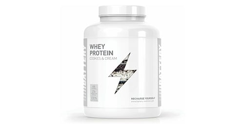 Battery whey Protein cookies and cream 2000gr - Shoppster