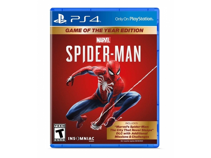 PS4 Marvel s Spider Man Game of the year