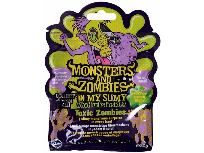 Monsters and zombies Ljigavac figura u kesici display 225950