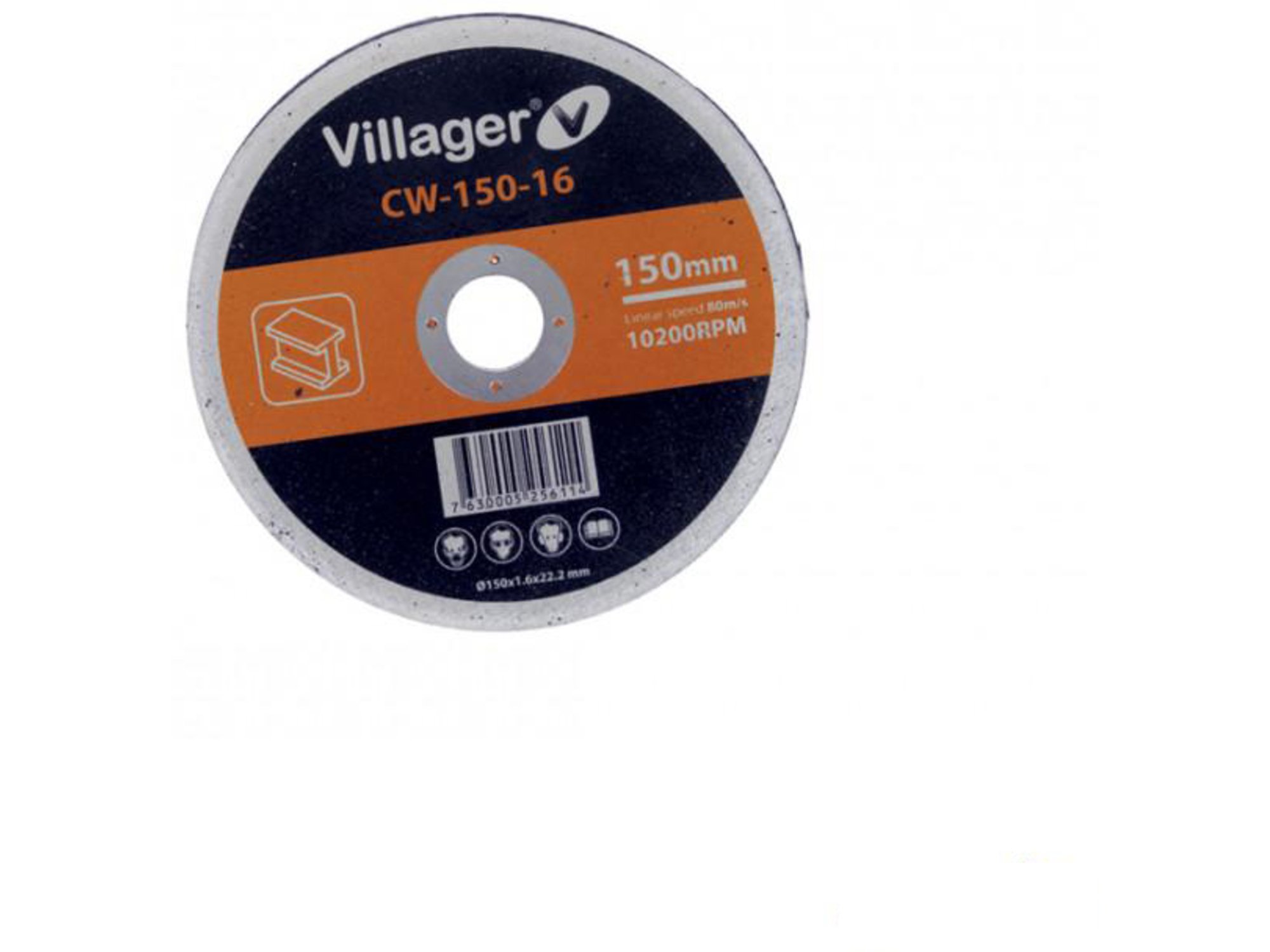 Villager Rezna ploča za metal 10/1 CW-115-12 023769