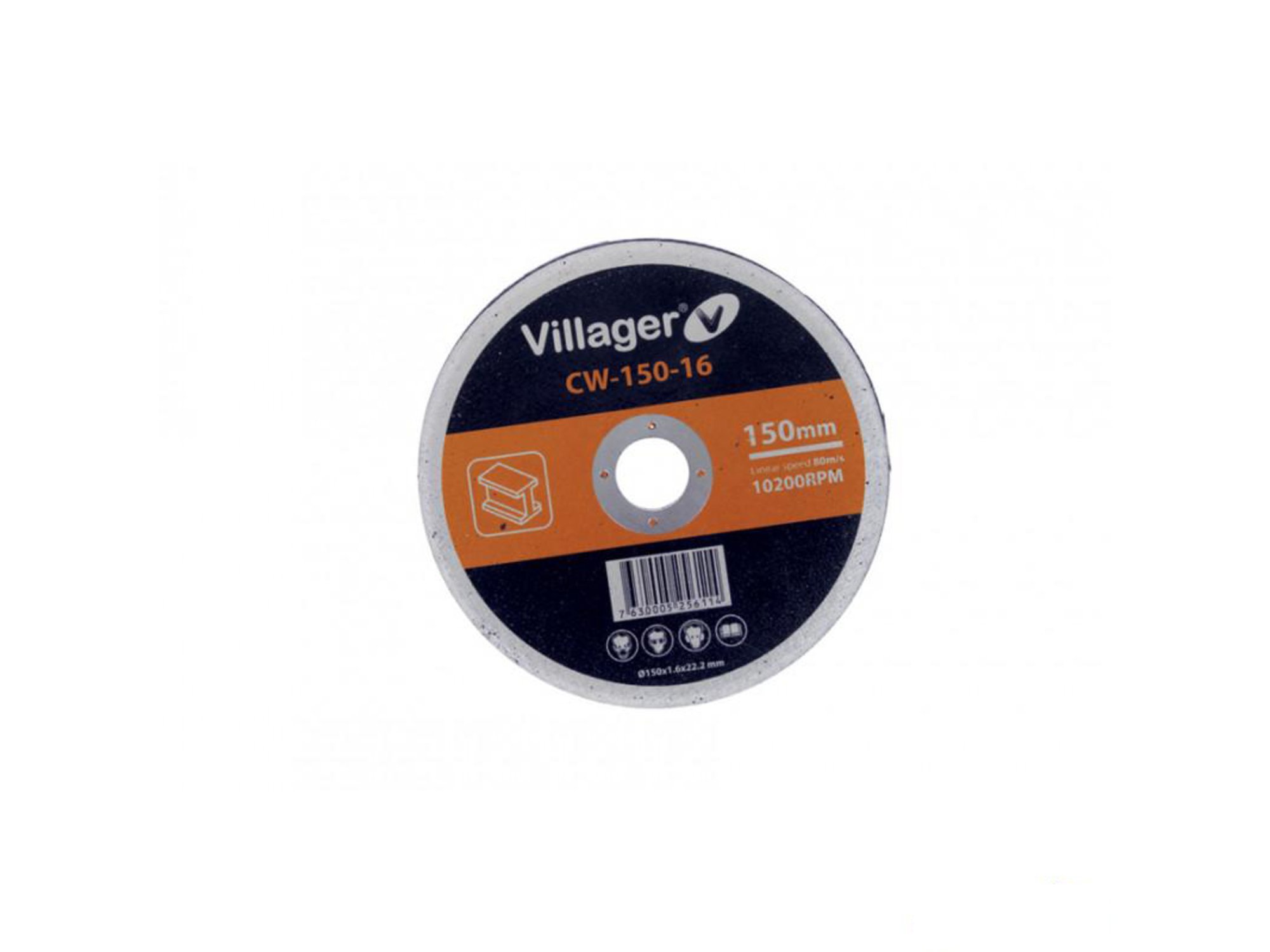 Villager Rezna ploča za metal 10/1 CW-180-16 023774