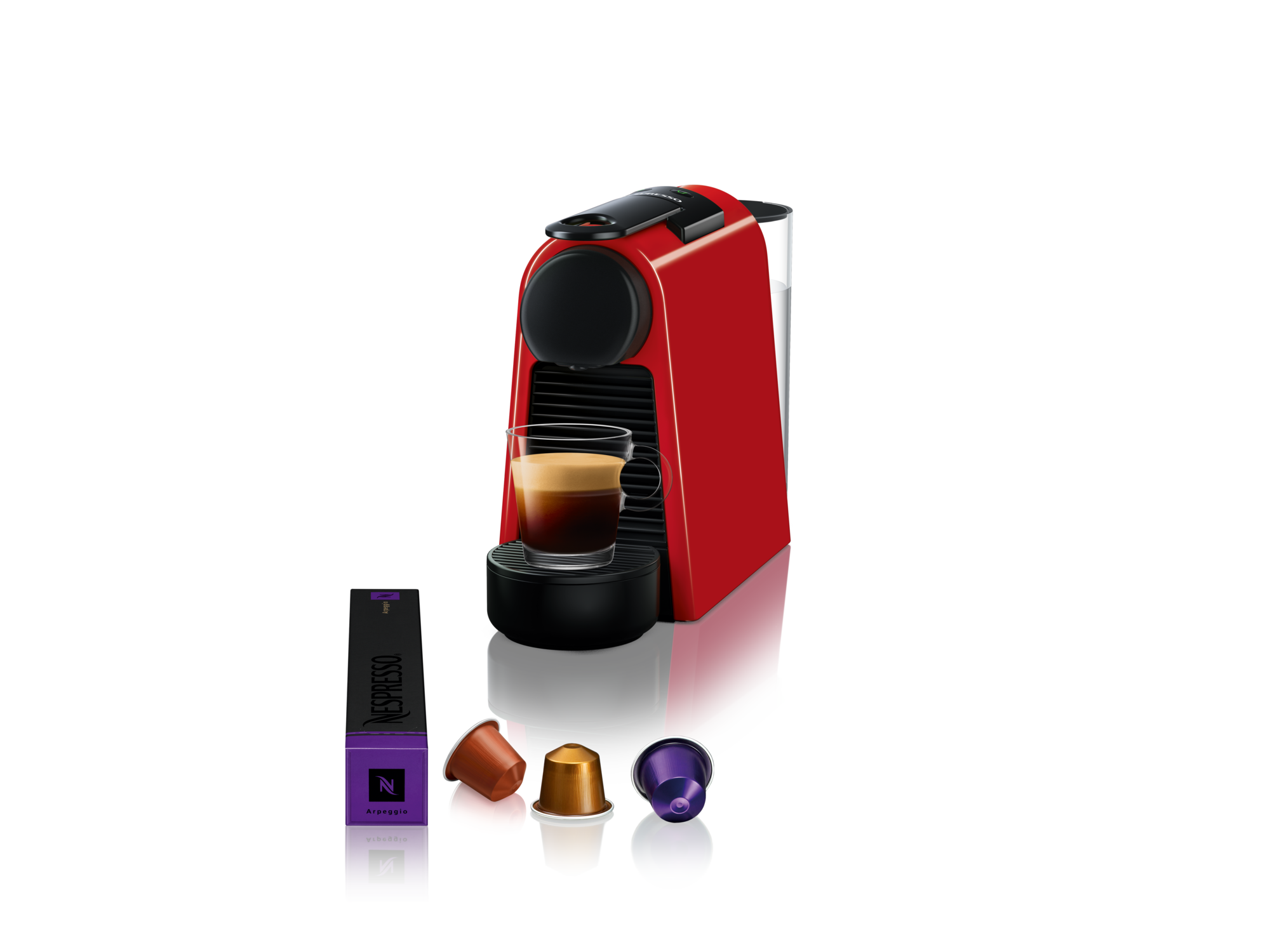 Nespresso Aparat za kafu Essenza Mini Red D30-EURENE1-S