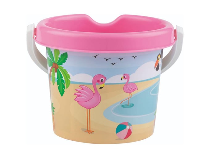 Androni Giocattoli kofica za pesak flamingos A037076