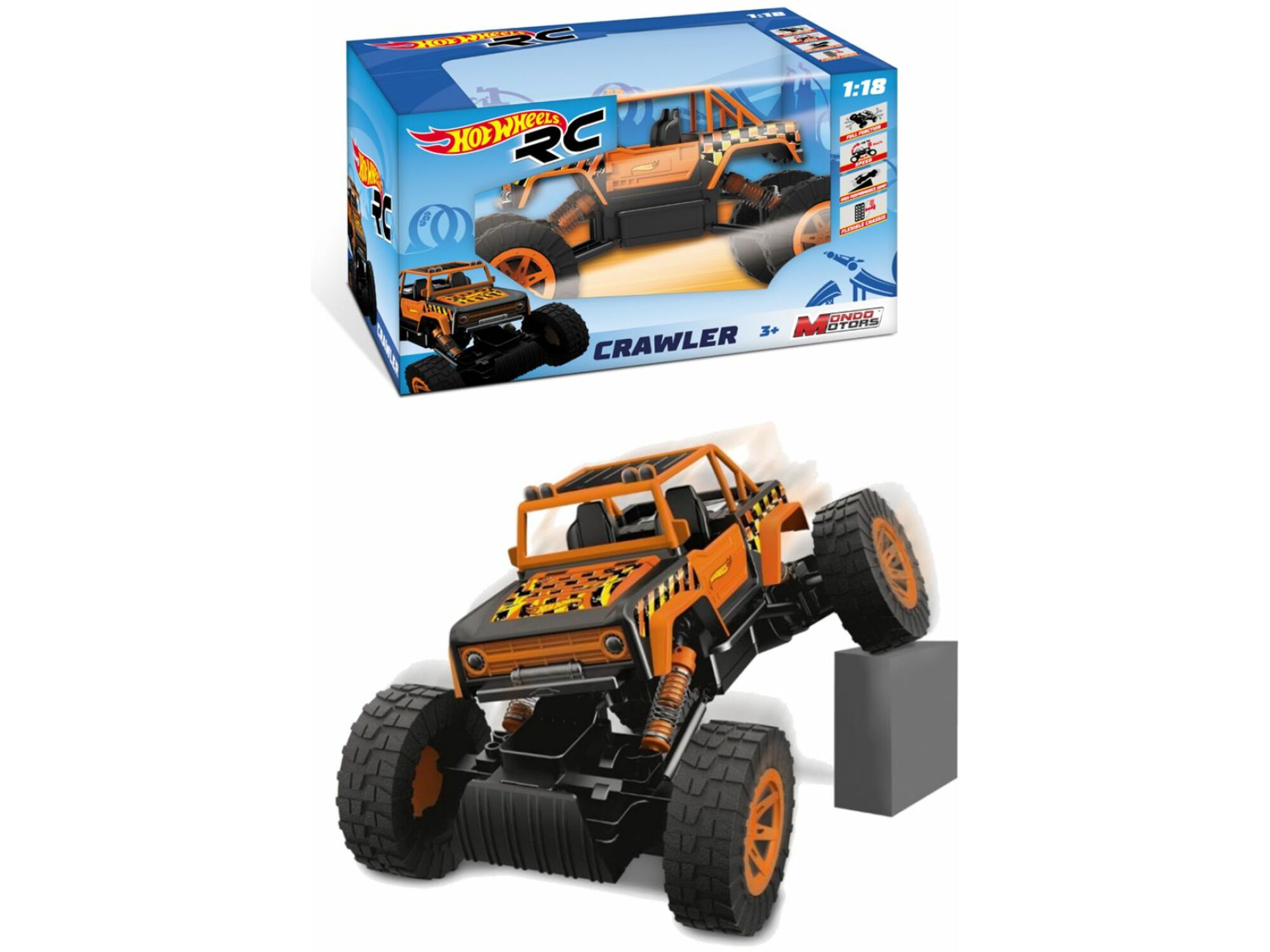 Hot Wheels R/C Crawler 1:14 49-103301
