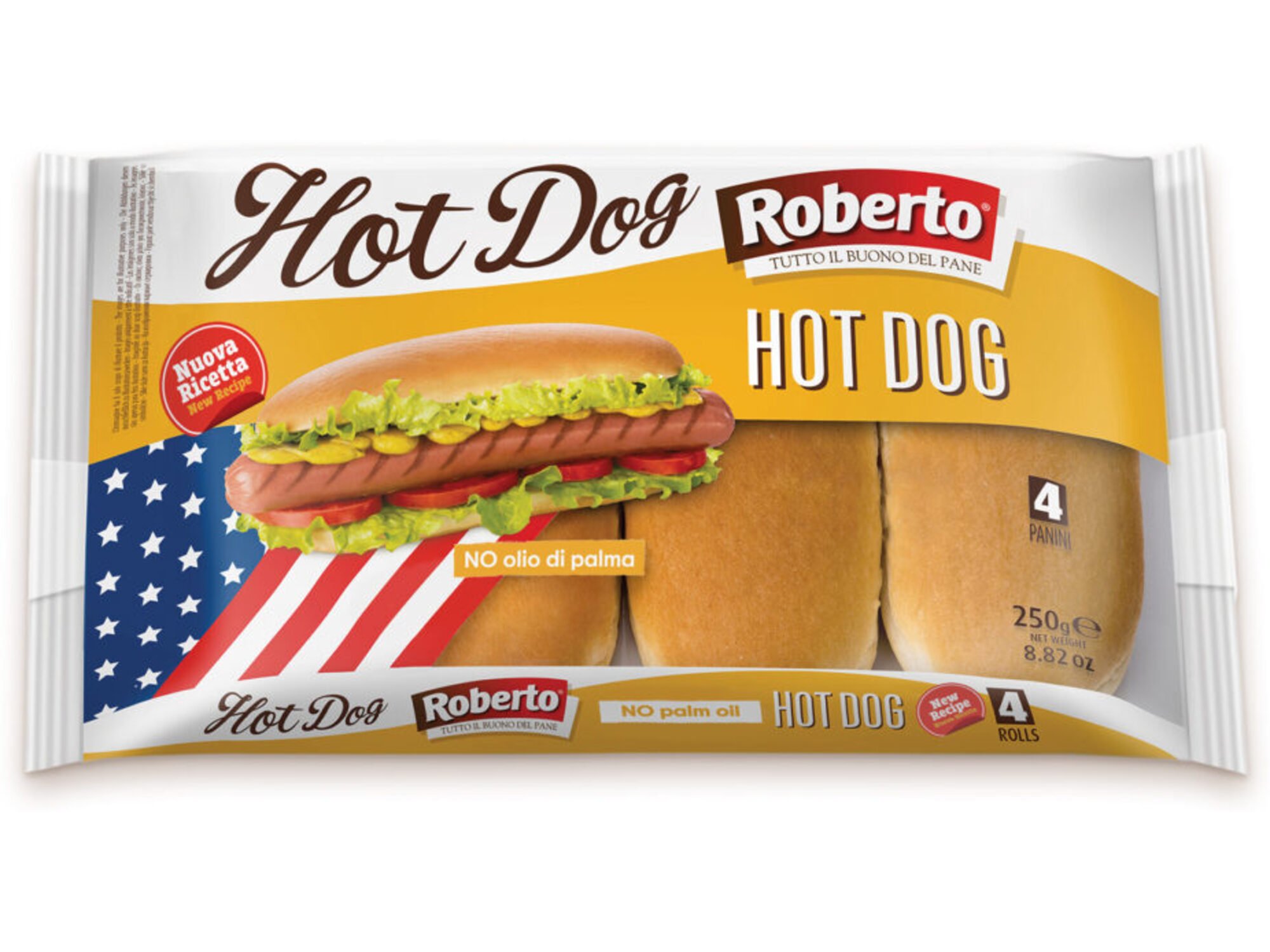 Roberto Hot dog kifle 250gr