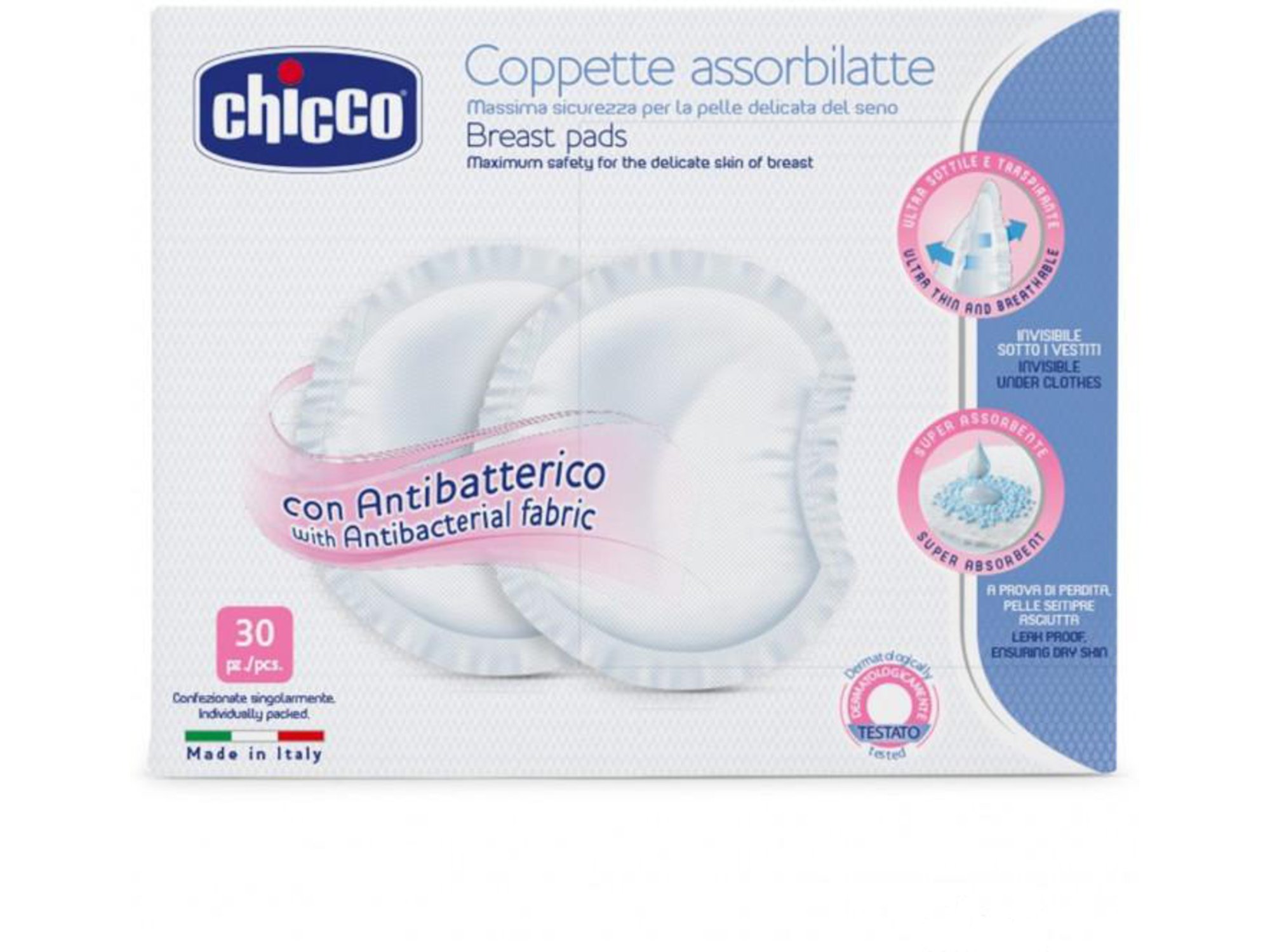 Chicco Ulošci za grudi antibakterijiski A004470