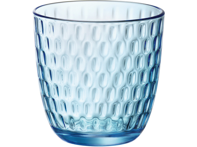 Bormioli Čaša za vodu Slot Aqua Lively Blue 29cl 6/1 580506