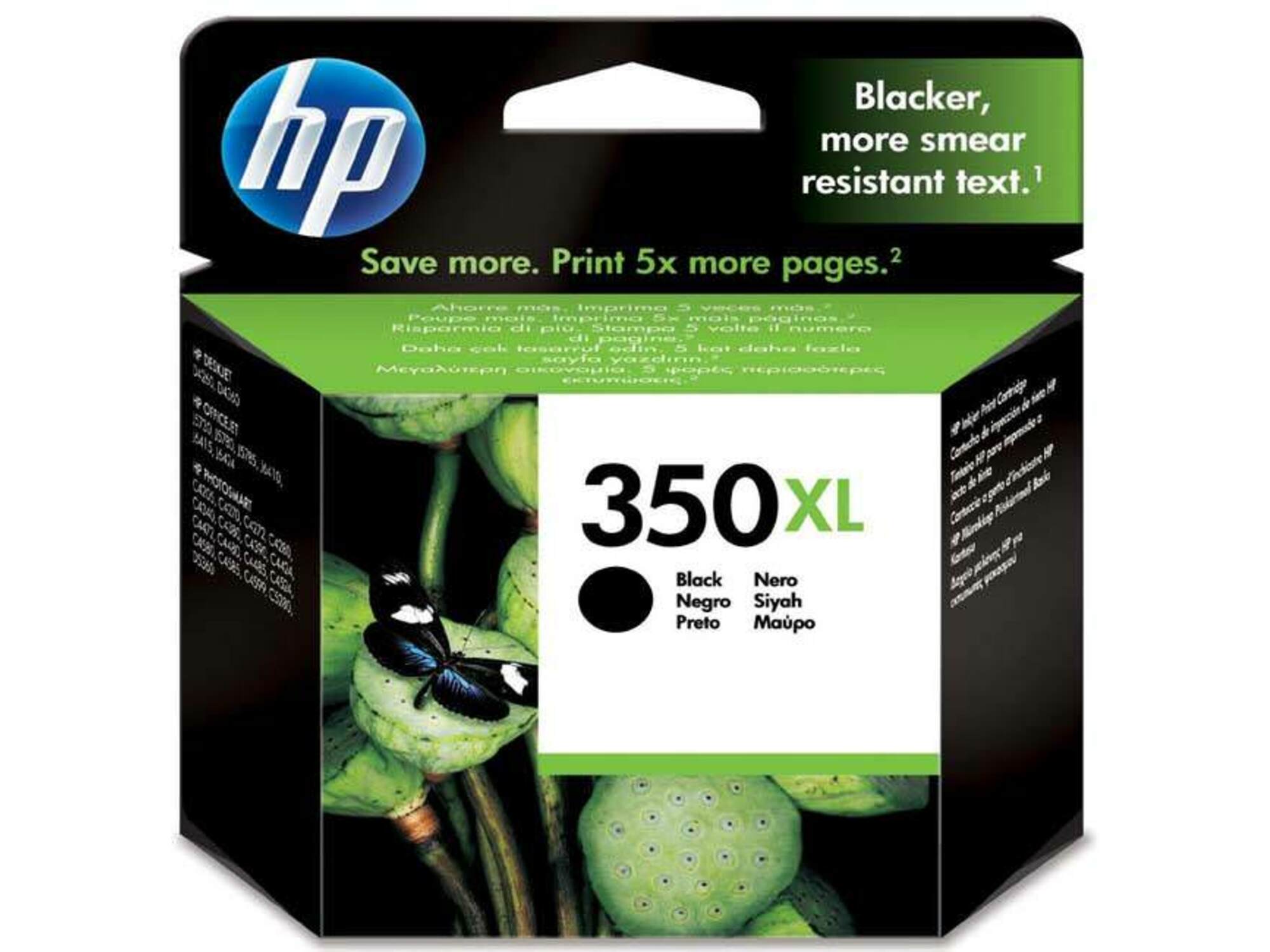 HP No.350XL Black Inkjet Print Ketridž CB336EE
