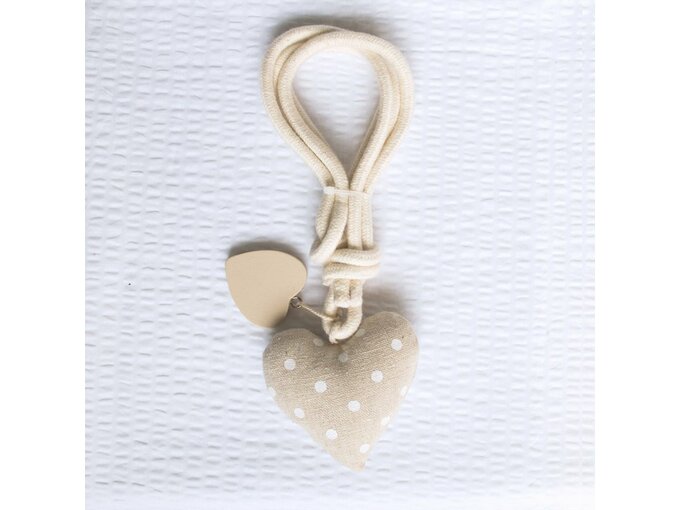 DekorDom Magnet za zavese Hearts G192 - Linen