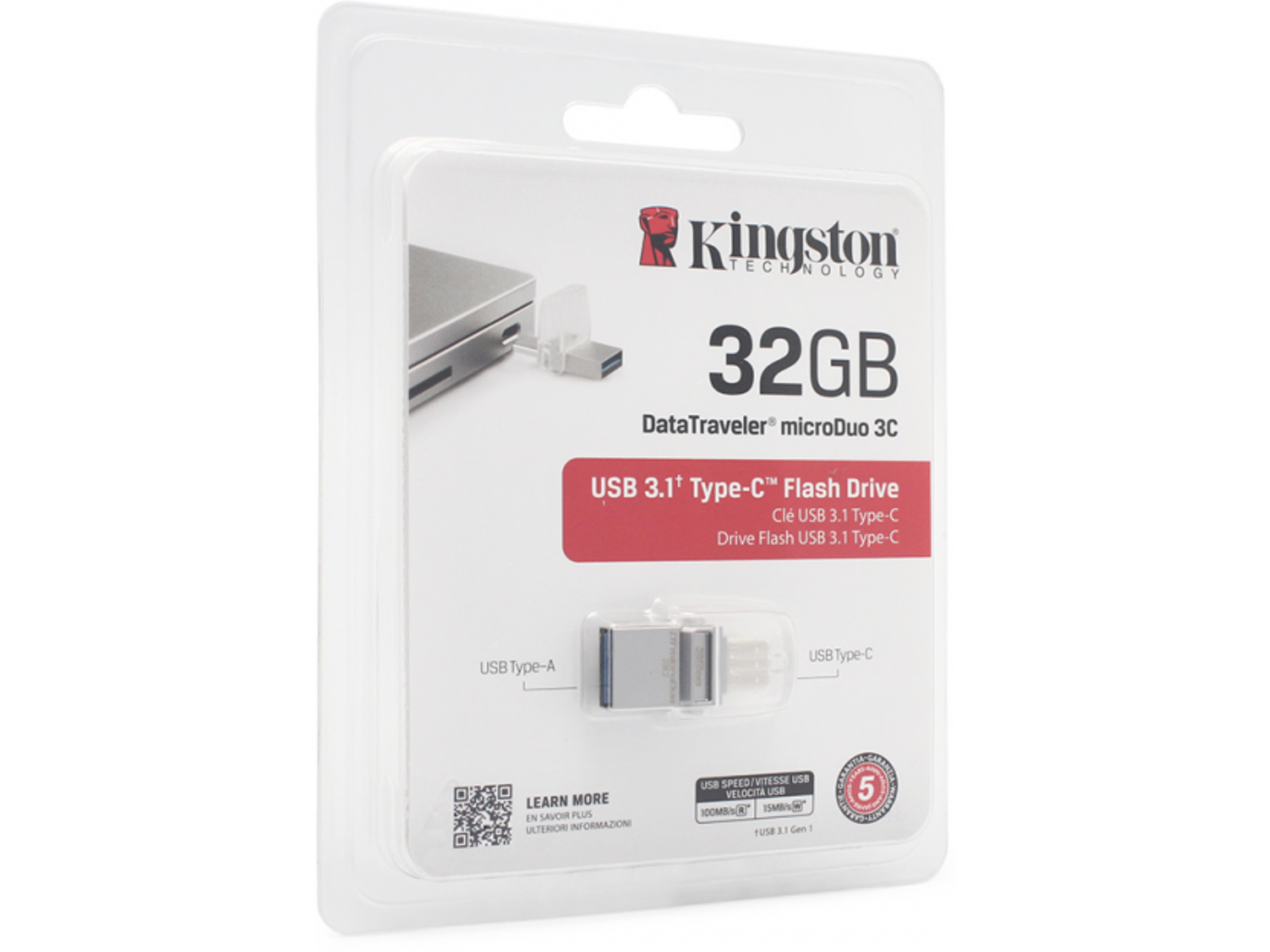 Kingston Data Traveler DTDUO3C USB Type C memorija 32GB 3.1