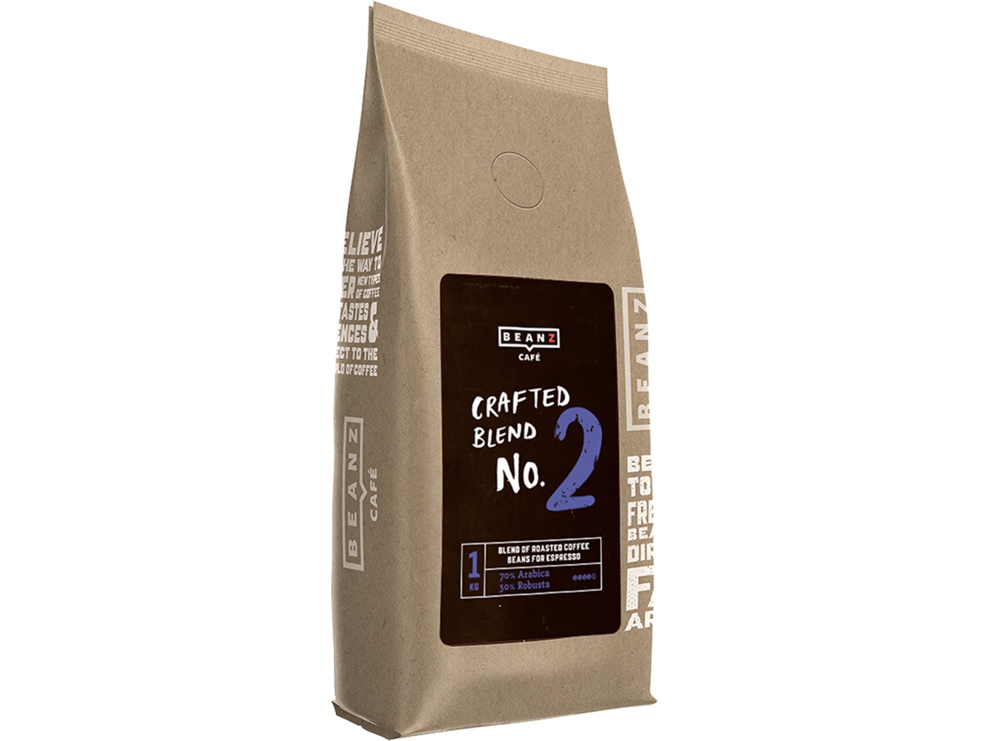 Beanz cafe Blend No.2  kafa u zrnu 1kg