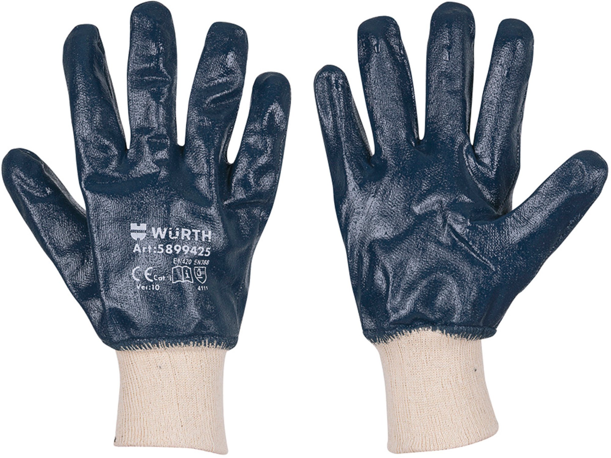 WURTH Zaštitne rukavice, Nitril, Full Dip