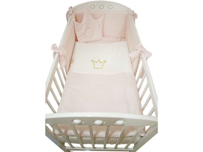 Baby Textil Komplet za krevetac Lux Pink 3100482