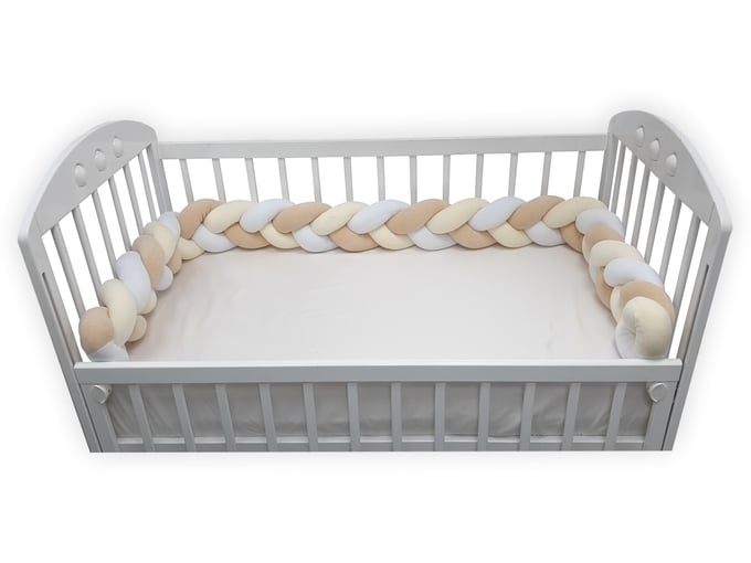 Baby Textil Šarena Pletenica za krevetac i dečiji krevet 3100568