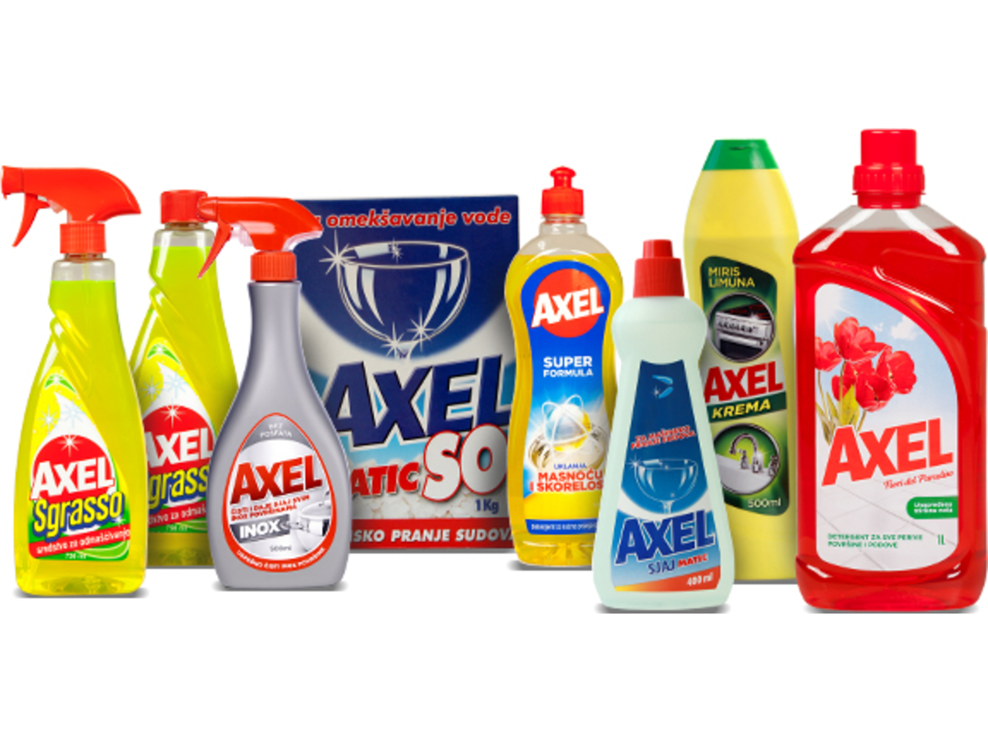 Axel Set proizvoda za čišćenje kuhinje