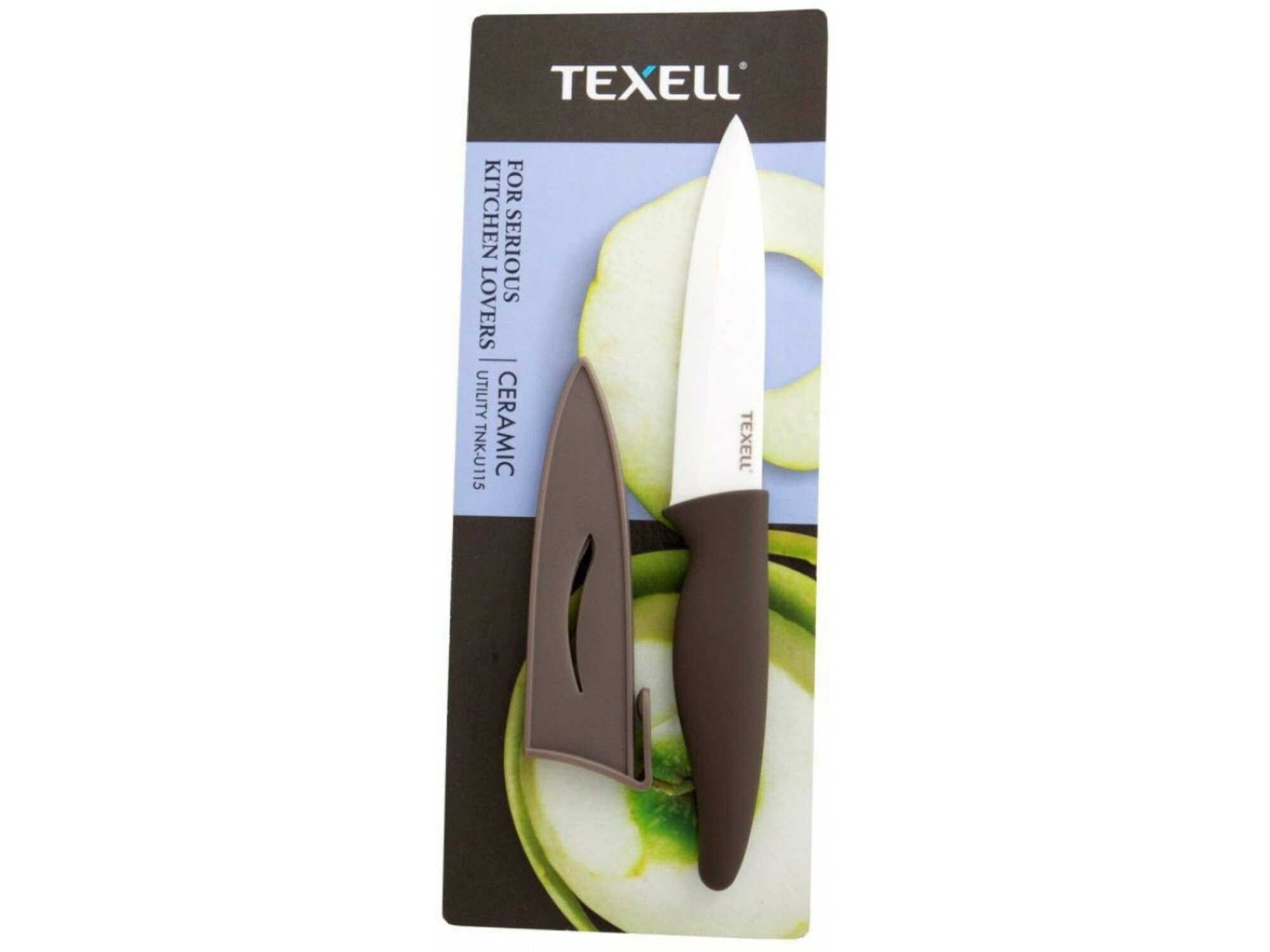 Texell Nož keramički sa zaštitnom futrolom TNK-U115