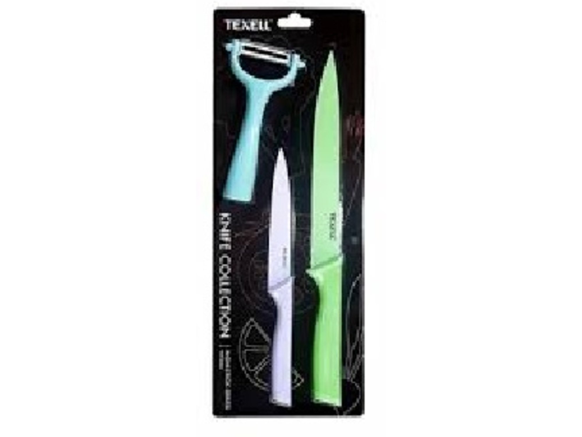 Texell Set 2 noža i ljuštač TNT-S285