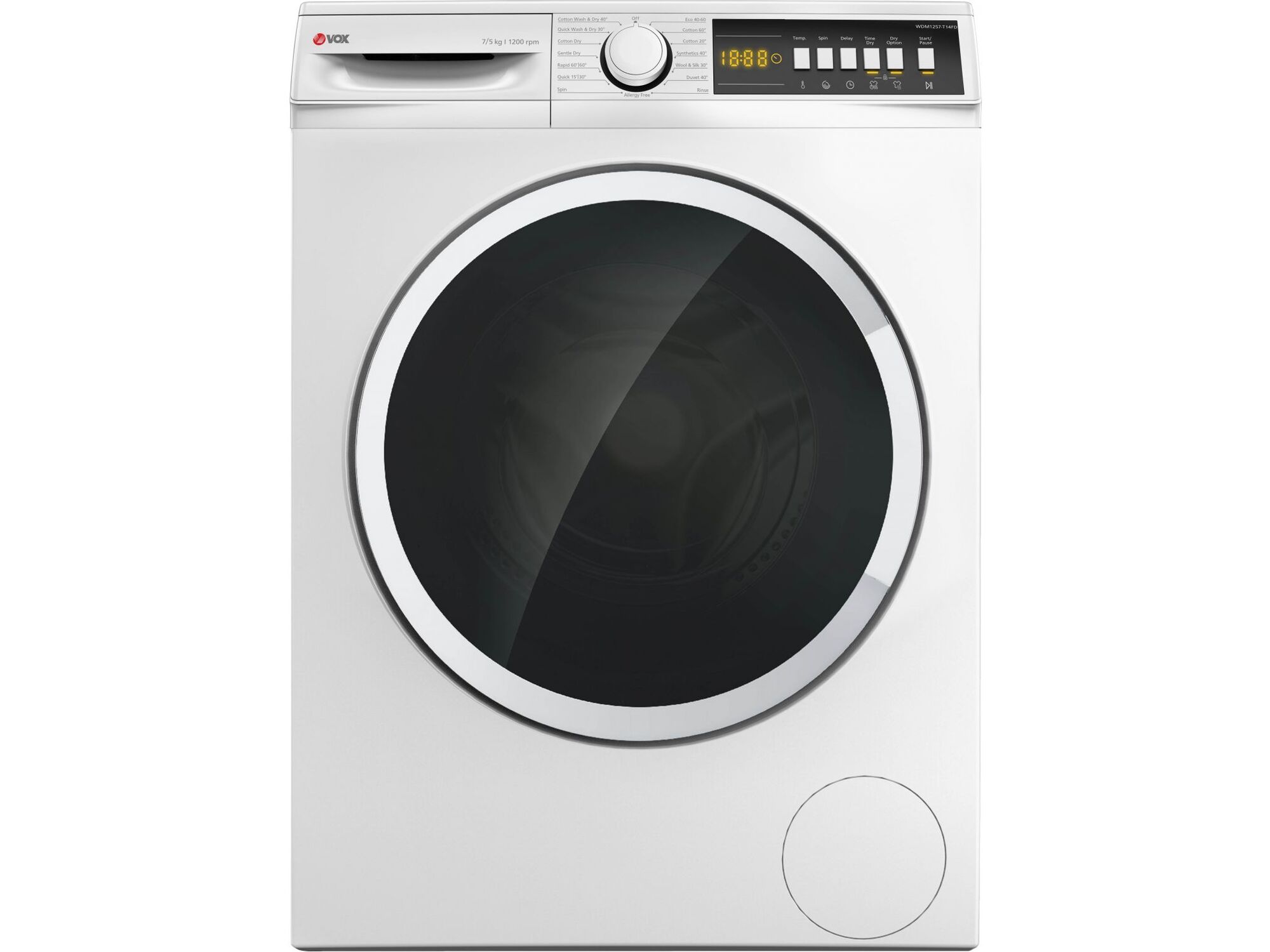 Vox Mašina za pranje i sušenje veša WDM1257T14FD