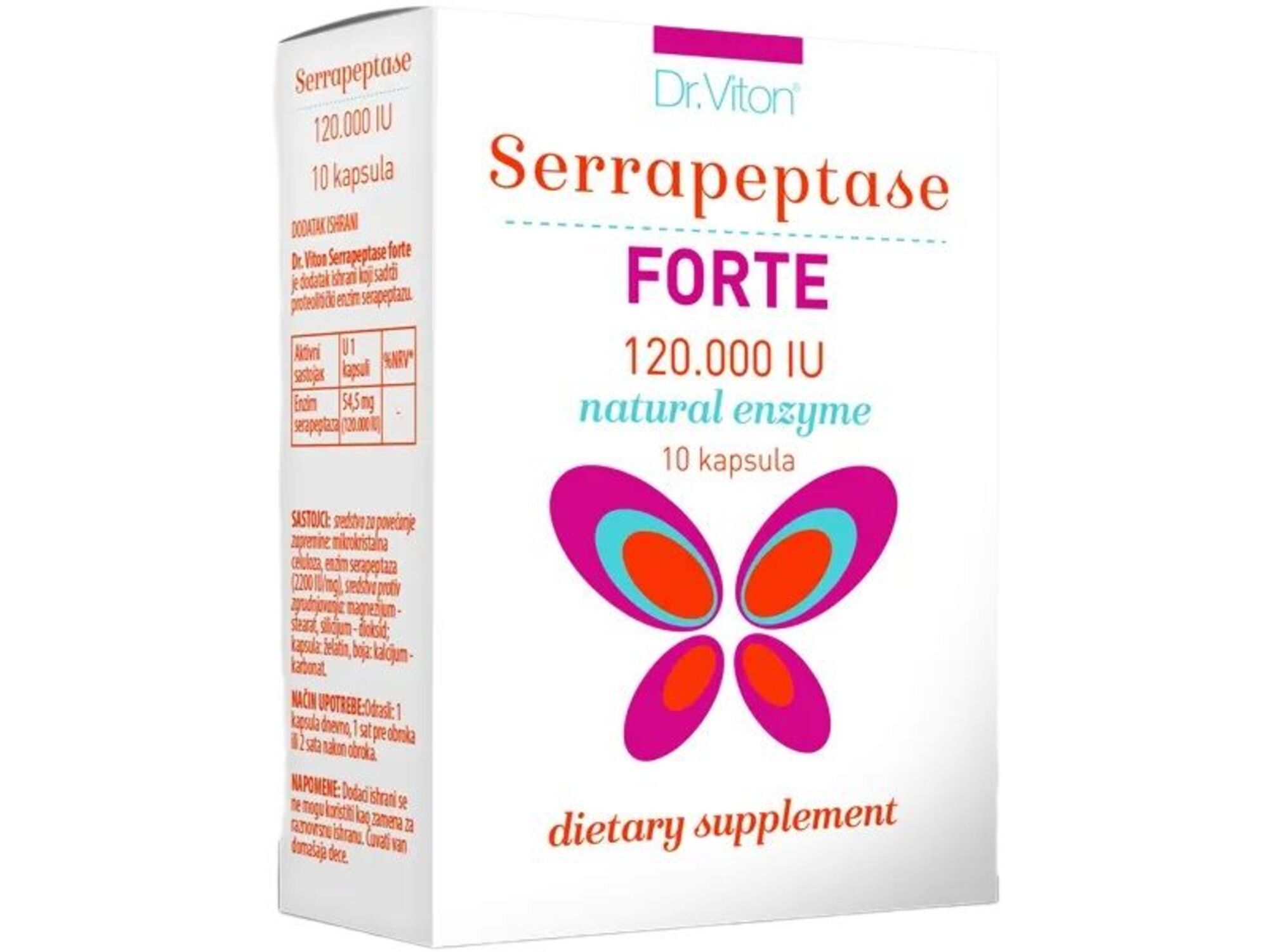Dr. Viton-Serrapeptase Forte 10 kaps.