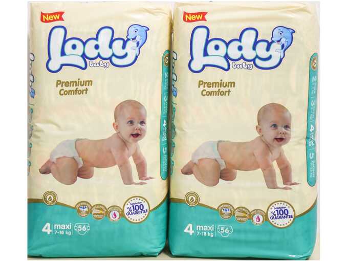 Lody Baby Jumbopack Bebi pelene veličina 4 2/1 - 112 komada