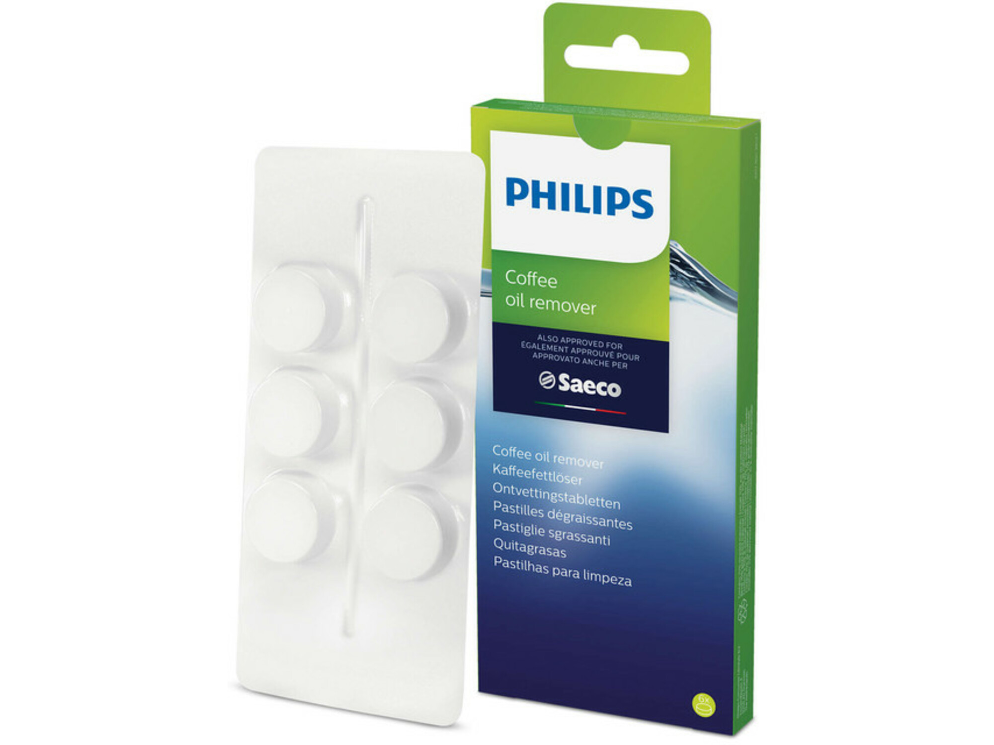Philips tablete za uklanjanje ulja od kafe za espreso aparat CA6704/10