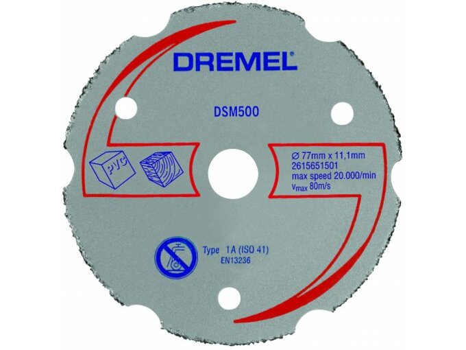 Dremel višenamenski karbidni disk za sečenje DSM500 2615S500JA