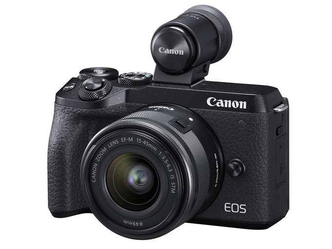 Canon EOS M6 Mark II 15-45mm + EVF