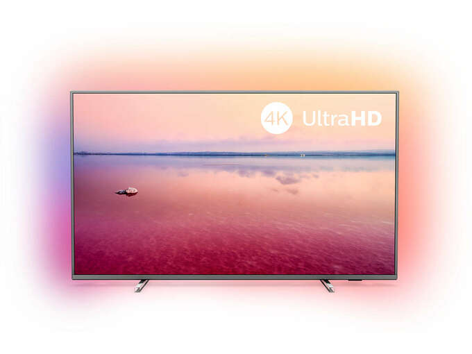 Philips TV 55Pus6754/12 Led, Smart 4K Ultra HD Ambilight