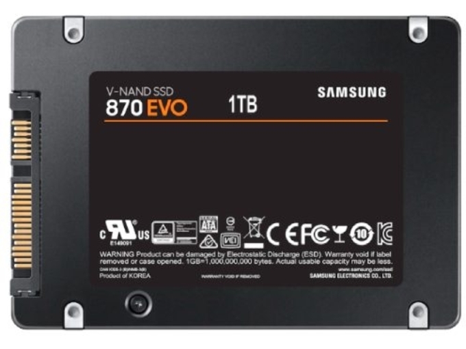 SAMSUNG SSD 1TB 870 EVO 2.5 SATA III MZ-77E1T0B