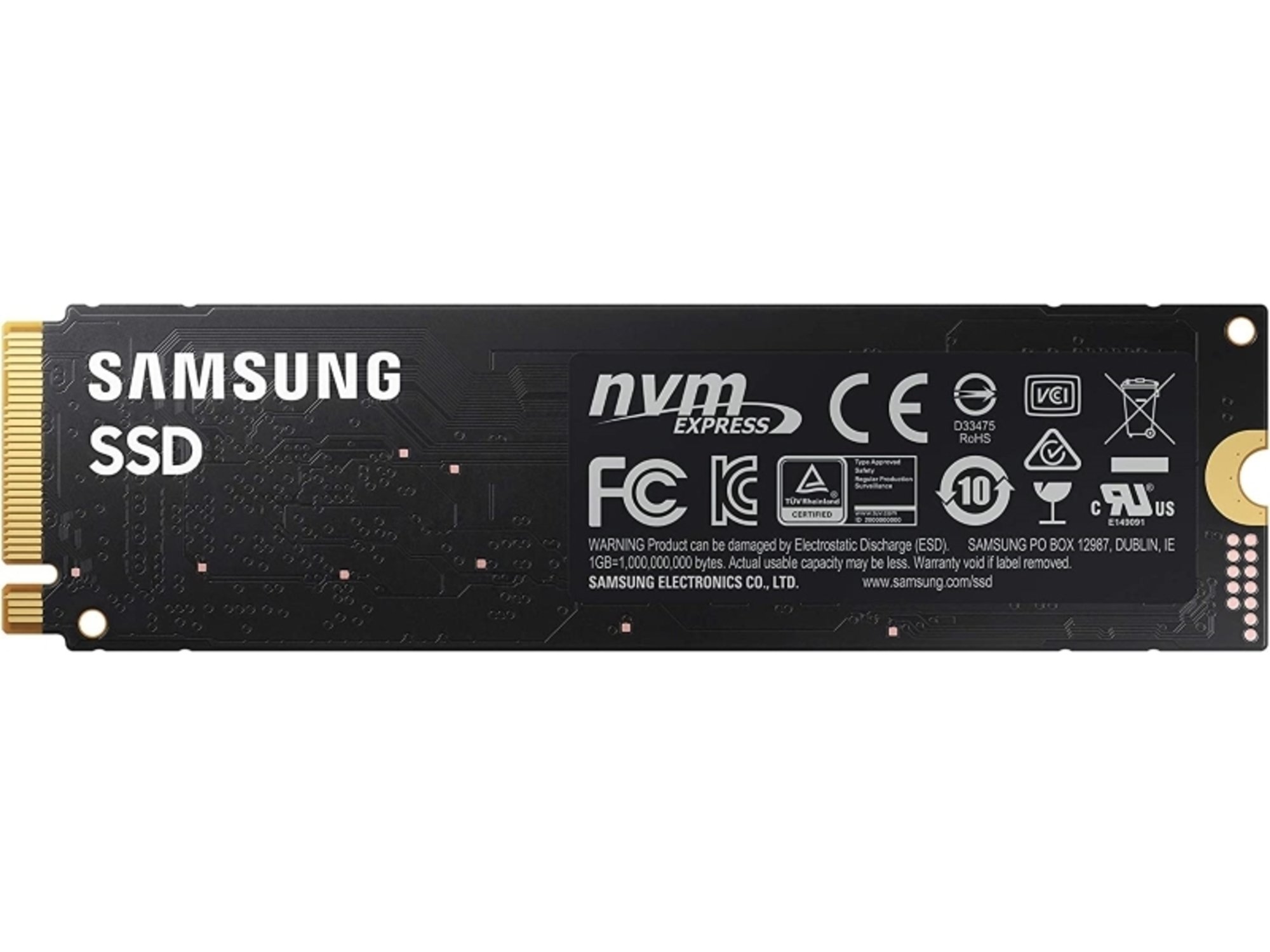 SAMSUNG SSD 250GB 980 NVMe M.2 MZ-V8V250BW
