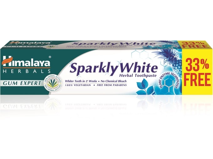 Himalaya Pasta za zube sparkly white 100ml (33% Free)