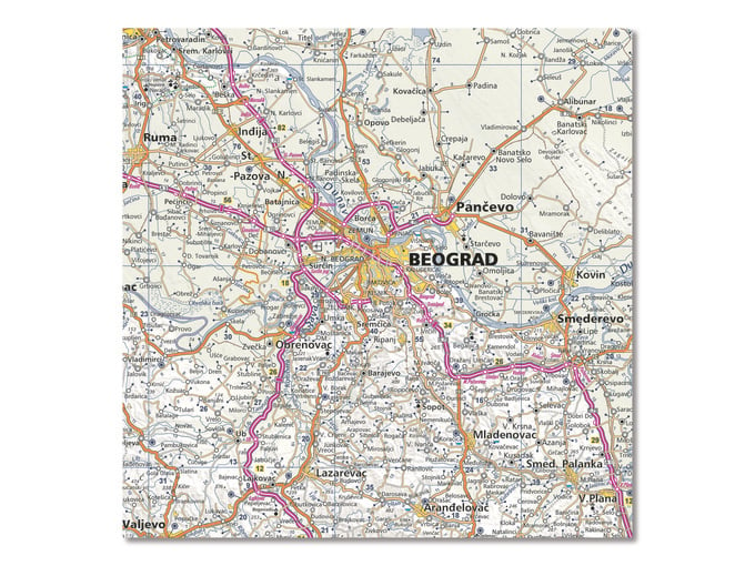 Magic Map Srbija auto karta