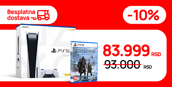 PS5 + God of War Ragnarok na shoppster