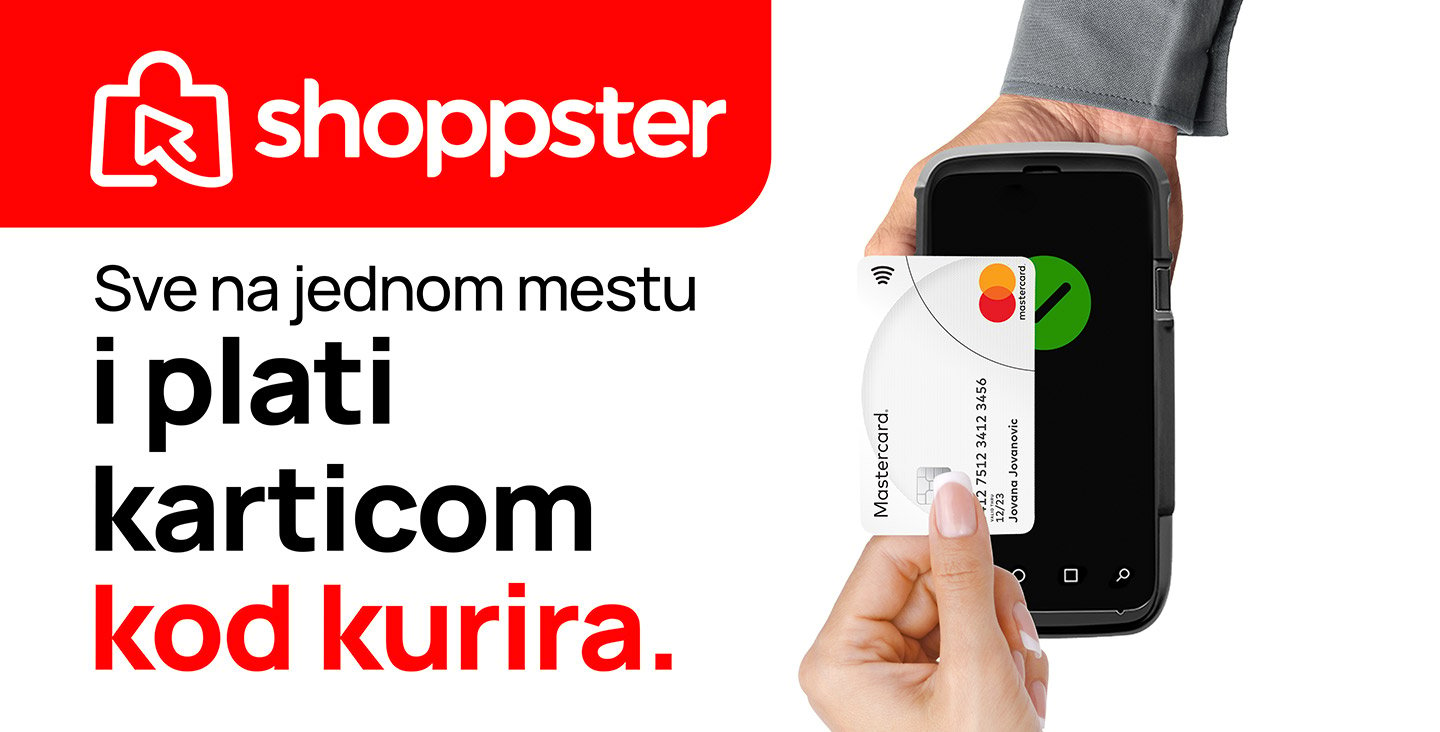 Plaćanje karticom kod kurira - Shoppster blog