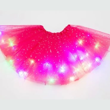 Svetleća suknjica sa šljokicama Pink na shoppster