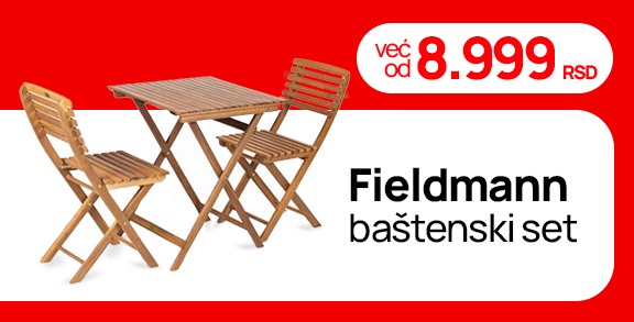 Fieldmann baštenski set sto i stolice na shoppster