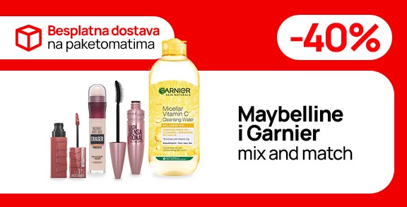 Mix &amp; Match Beauty box Maybeline&amp;Garnier na shoppster