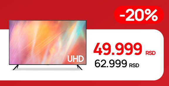 Samsung TV UE55AU7092UXXH na shoppster