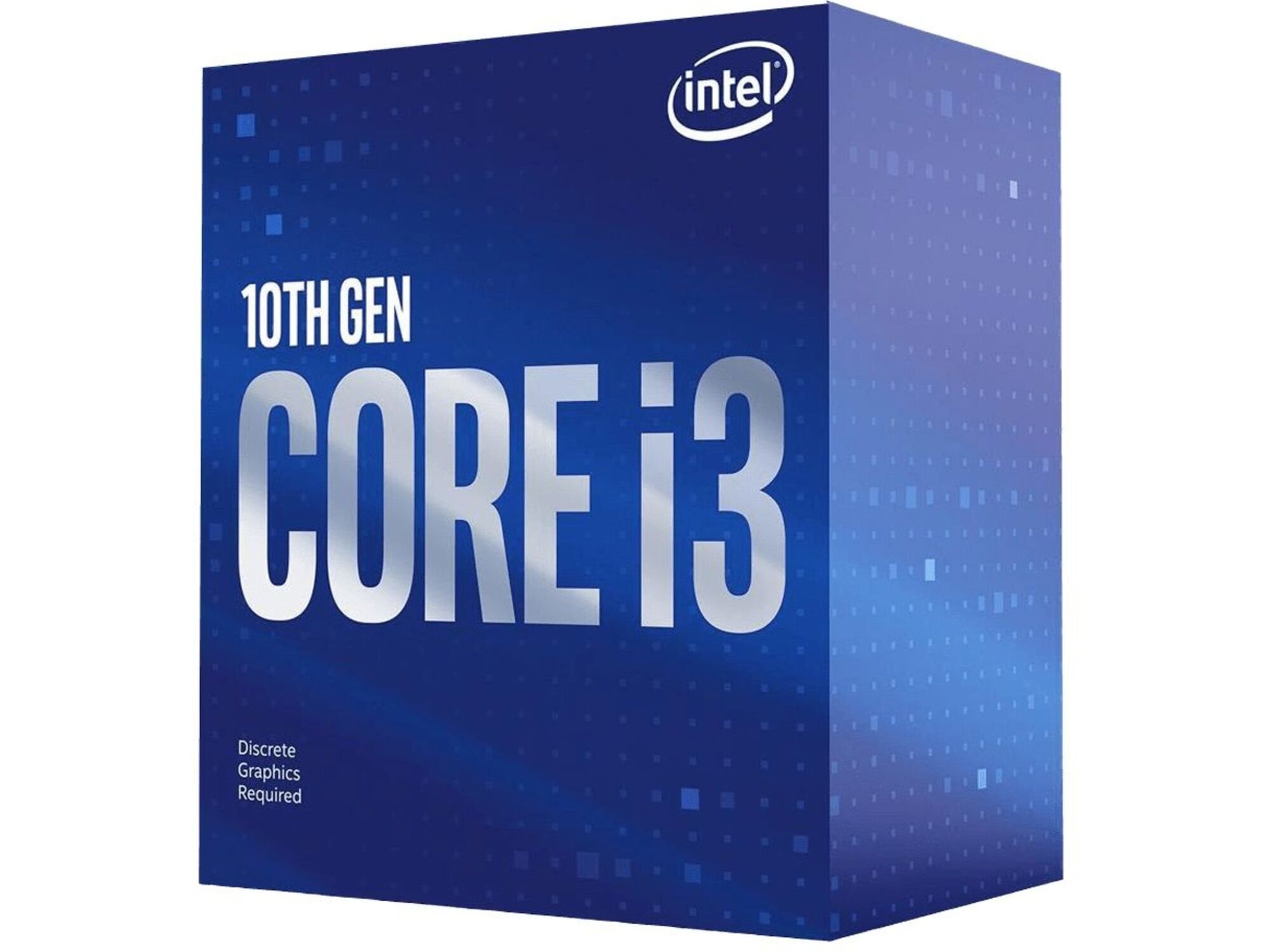 Intel Procesor Core i3-10100F 4 cores 3.6GHz, 4.3GHz