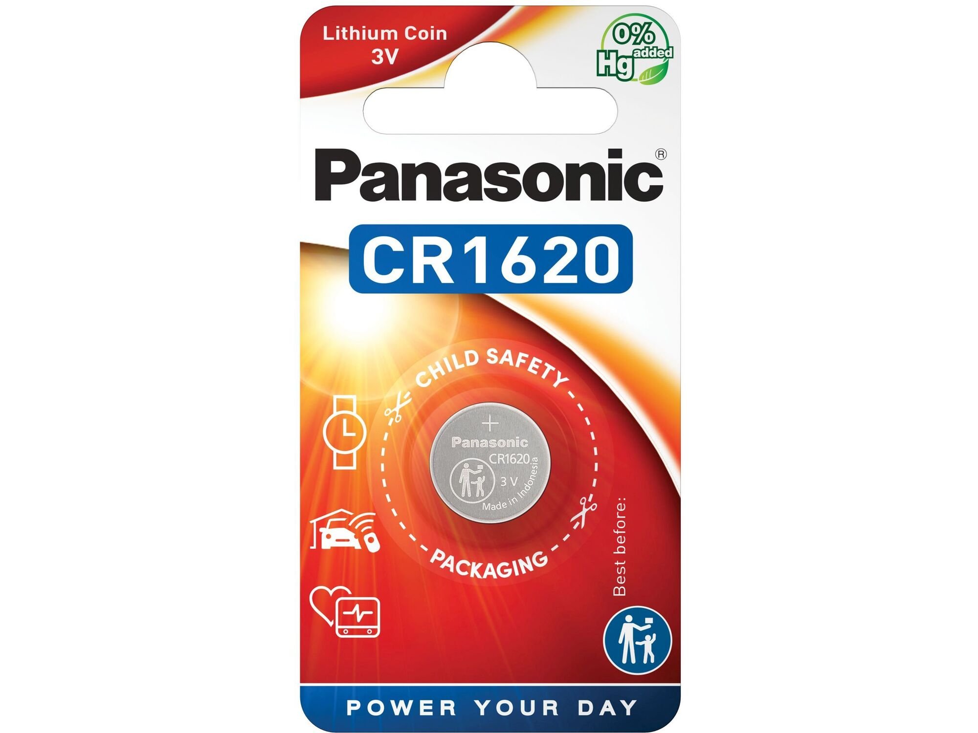 Panasonic Baterije Litijum CR-1620 L/1bp