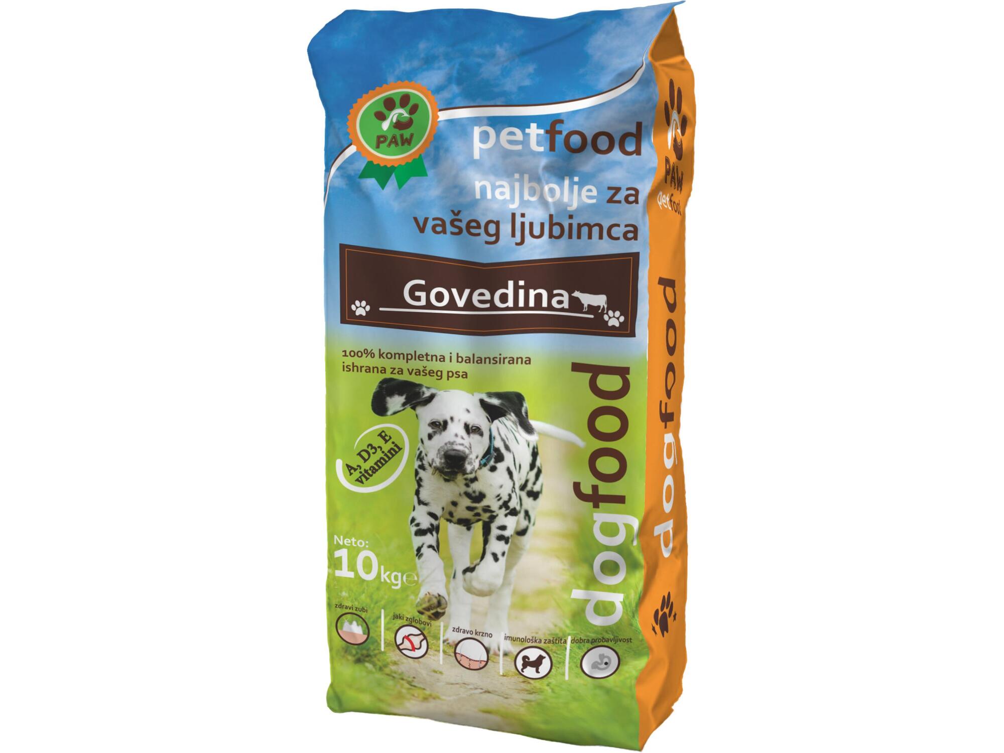 PawFood hrana za pse govedina 10kg PetFood