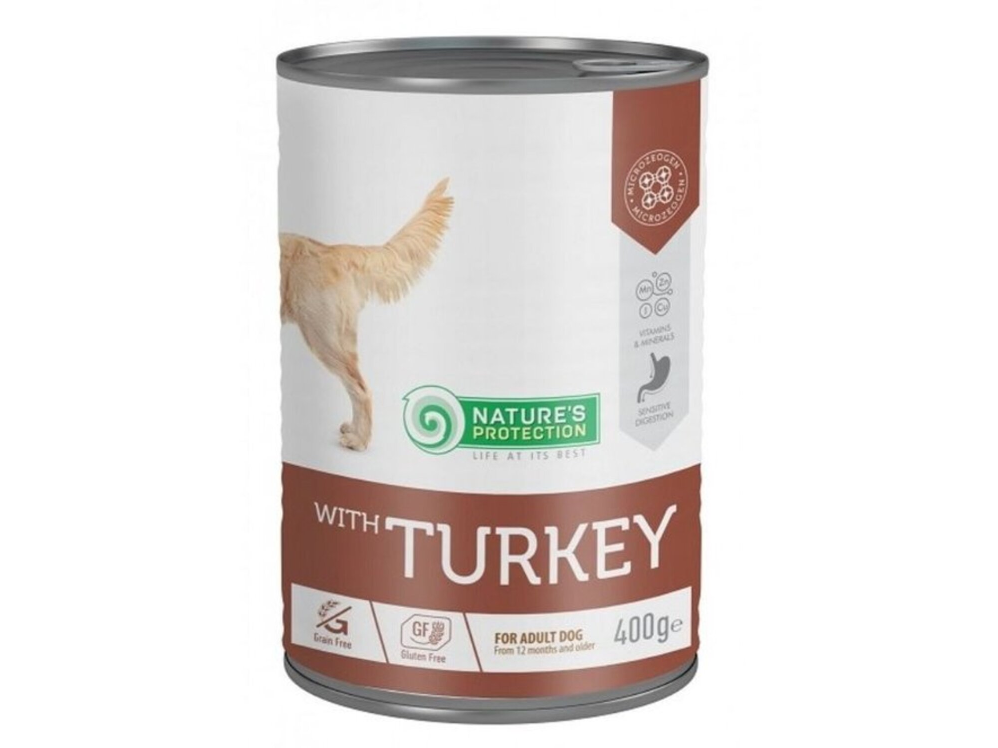 Nature's Protection Hrana za pse Turkey Sensitive 400g