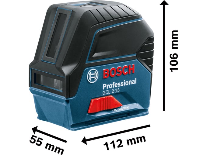 Bosch Linijski laser GCL 2-15 + RM1 0601066E02